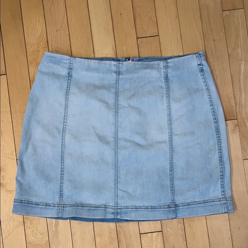 Wild Fable Light Denim Mini Skirt